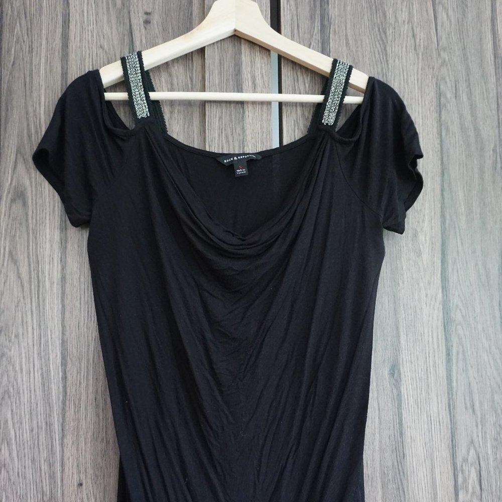 Black top for a night out